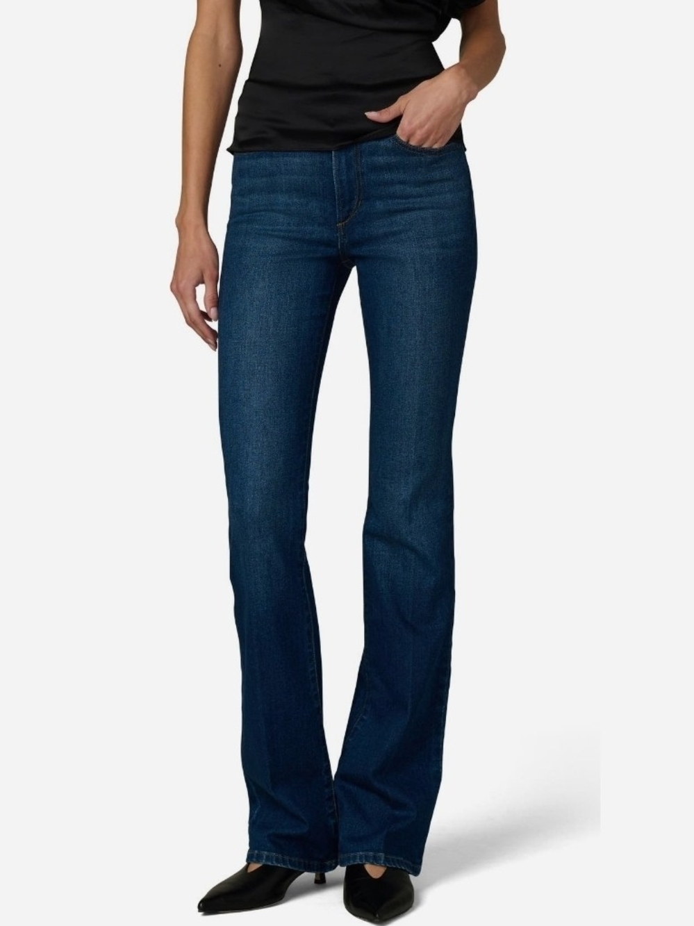Joe's Jeans Skinny Dark Blue Bootcut Jeans Sz 27
